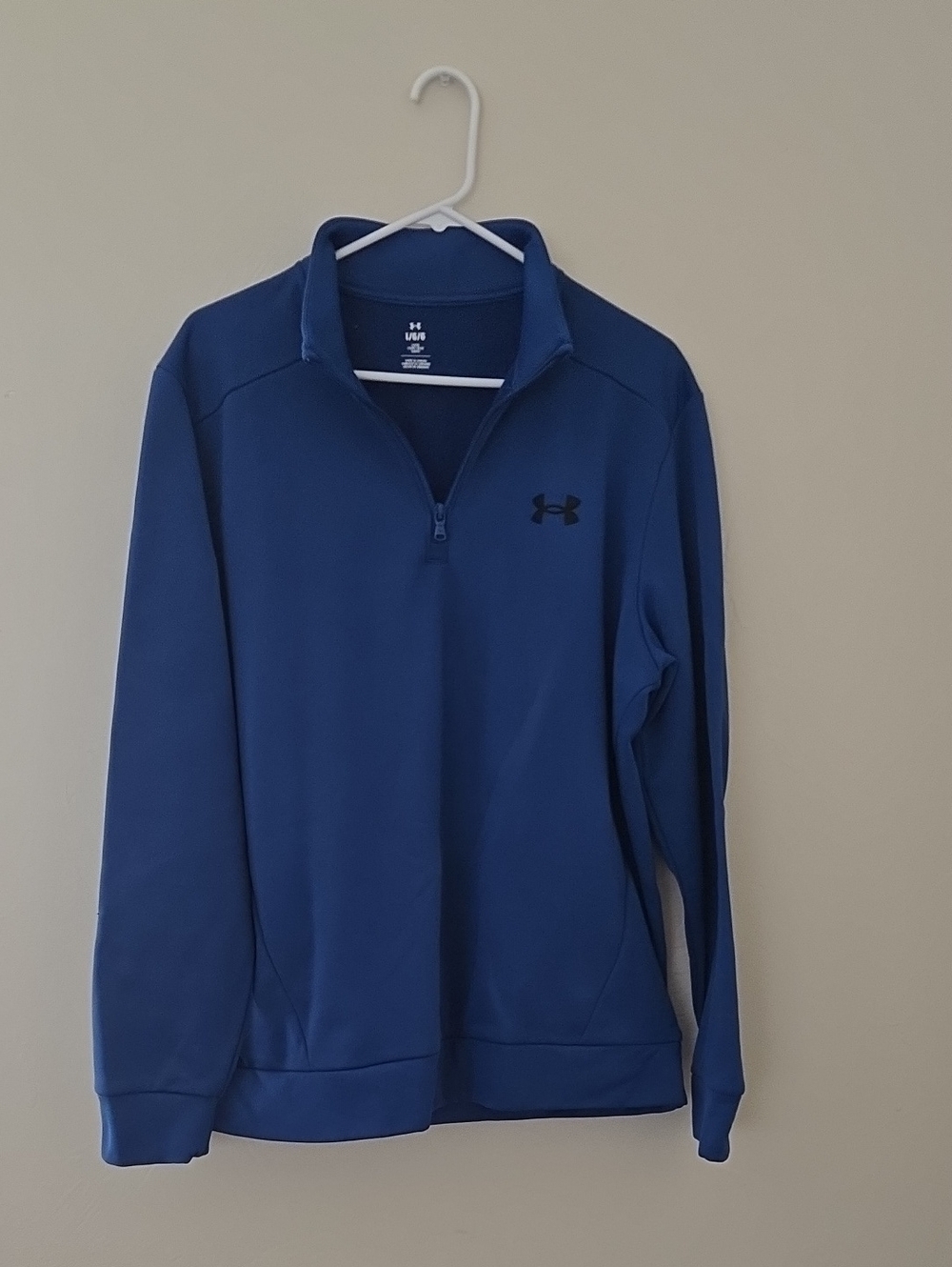 Under Armour Men's Navy Blue Quarter-Zip Athletic Pullover